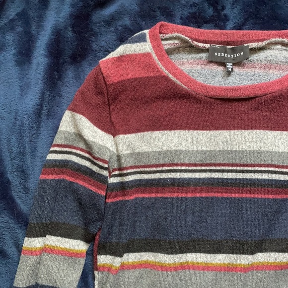 Long sleeve crop top - Picture 1 of 5